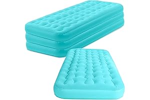 3 Pack Toddler Air Bed Inflatable Travel Camping Bed