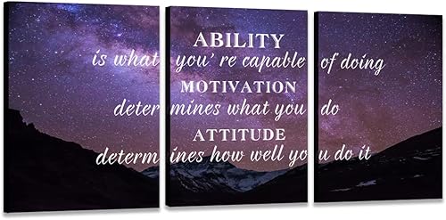 Miniatura 21 de Arte de pared motivacional para oficina, lienzo inspirador, arte de pared, póster de ajetreo, impresión de cita de empresario, pintura de pared, 3