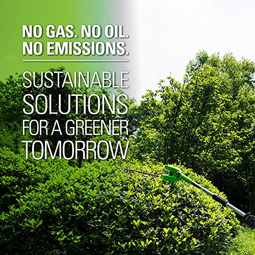 Greenworks PH40B210 40V 20 Inch Cordless Pole Hedge Trimmer thumb #8