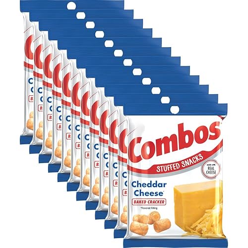 Miniatura 7 de COMBOS Ranch Dip - Bocadillos rellenos de pretzel horneado, bolsa de 6.3 onzas (paquete de 12)