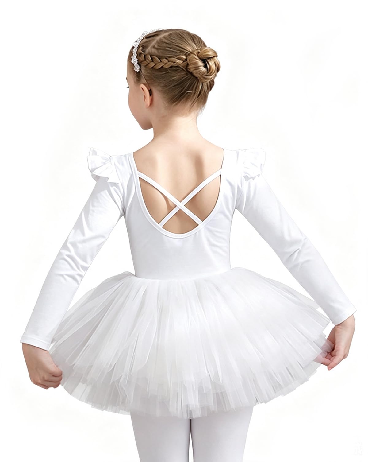 BIBIHOU Girls Ballet Dance Tutu Leotard