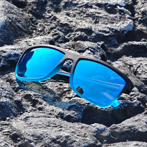 Image of ZENOTTIC Polarized Sunglasses for Men Lightweight TR90 Frame UV400 Protection Square Sun Glasses