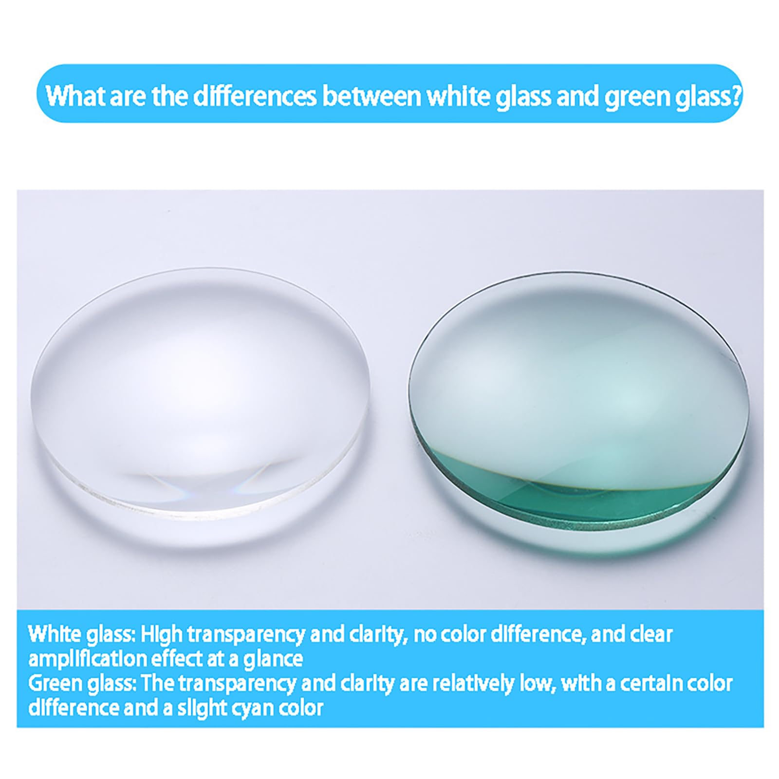 10-fache Vergrößerungslupe mit Licht, 12 cm (4,7 Zoll) Echtglaslinse, LED-Schreibtischlampe mit Klemme, 3 Farbmodi, Vergrößerungslicht und Ständer für Bastelarbeiten und Schweißarb