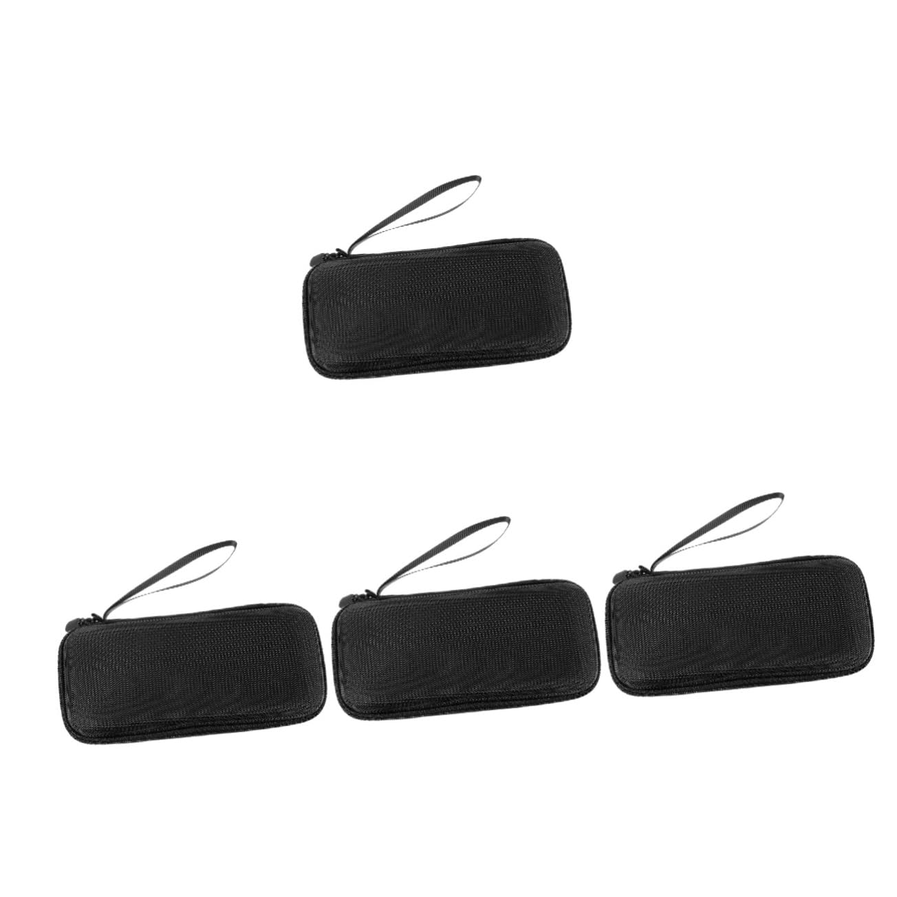 4pezzi Organizer Portaoggetti Portatilper Misuratore Di Glicemia Con Tasche Multiple e Compartimenti Borsa Per Test Kit e Forniture Sanitarie Resistente Agli Urti e Facile Da