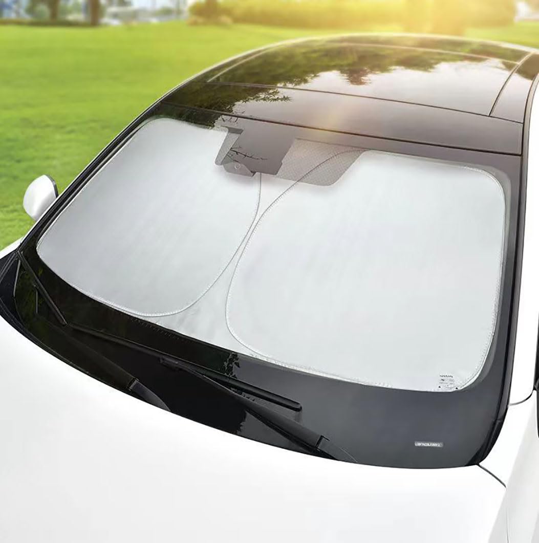 車用サンシェード フロントガラス 遮光 断熱 ワンタッチ 1390mm Amazon.co.jp: 軽自動車サンシェード フロントガラス サンシェード 車