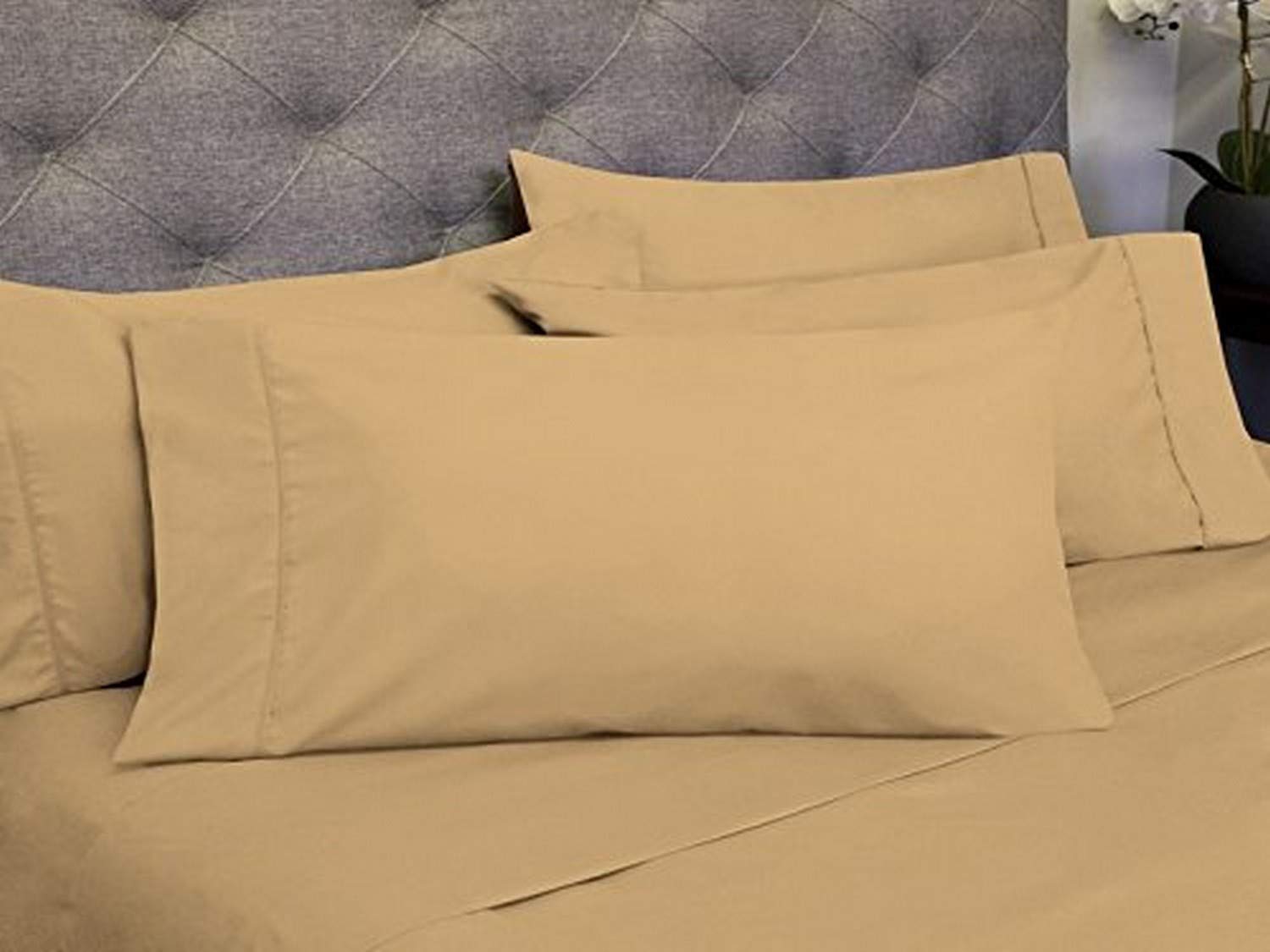 Microfibre de lit Twin camel Sweet Home pour des nuits douces et chaleureuses