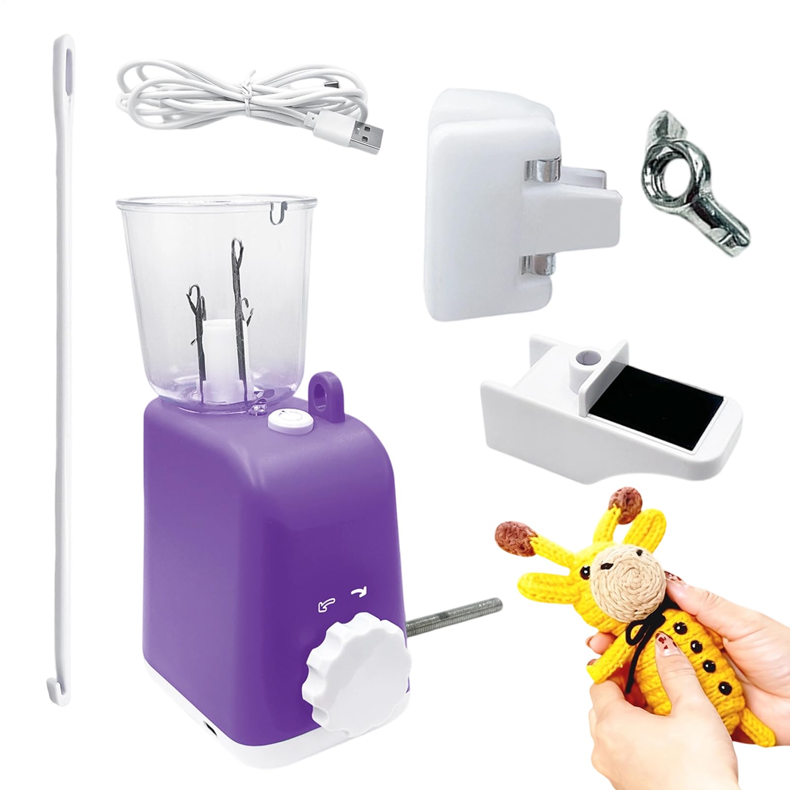 Generisch Intrecciatrice automatica | Macchina per intrecciare i nodi per la realizzazione di braccialetti e collane, progetti fai da te, per adulti e bambini