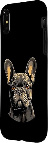 Miniatura 8 de iPhone 14 Pro Max Bulldog arte perro papá mamá Frenchie Francés mi mejor amigo cachorro caso