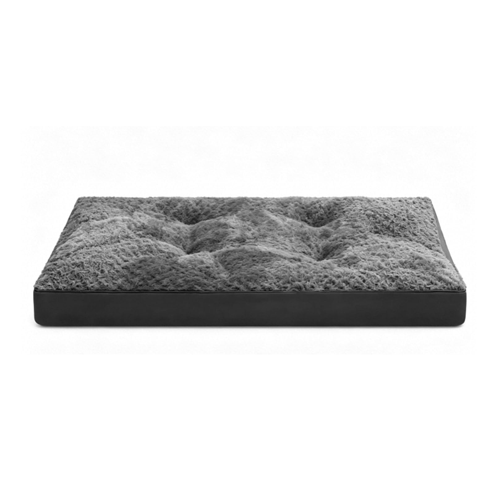 Naroote Lit de Cage pour Chien, Tapis de Couchage en Tissu Oxford en Peluche pour Animaux de Compagnie (104x68x8cm/40,9x26,8x3,1 Pouces)