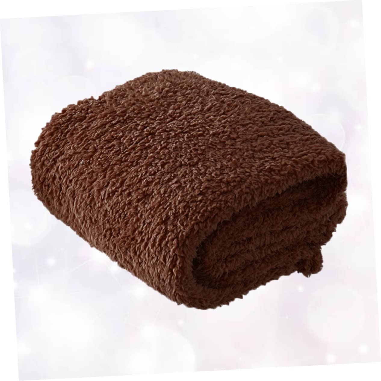 BESPORTBLE 2 Piezas Súper Cojín para Mascotas Alfombra De Peluche para Mascotas Almohadilla para De Perro Alfombras De Felpa Mantas De Felpa De Perro Peluda Coffee
