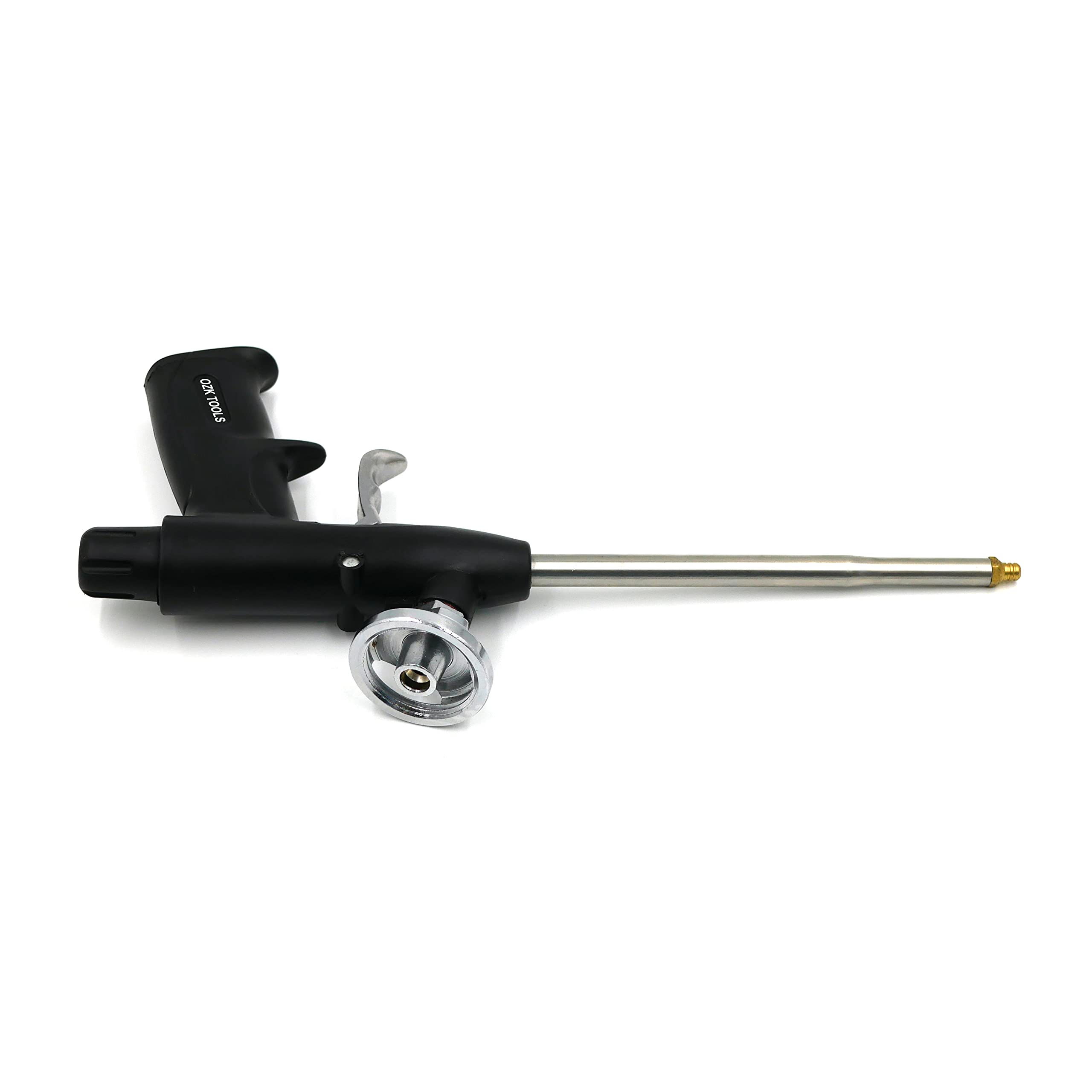 OZKLUX® Pistola per schiuma PU in plastica - Pistola per uso con schiuma poliuretanica per edilizia (1k & 2k 750ml)