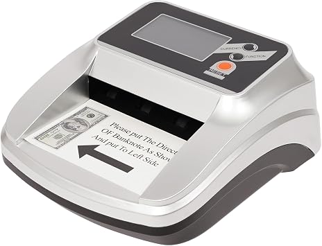 Money Counter Machine Mixed Denomination, Cash Counter Machine Portable Value Counting with 5 Anti-Counterfeiting Modes & LCD Display, Dollar Bill Business Money Counters for Dollar