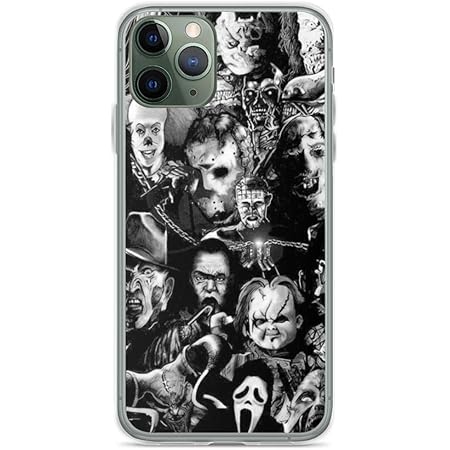 Horror Movie Collage Phone Case Compatible with iPhone 12 11 X Xs Xr 8 7 6 6s Plus Pro Max Samsung Galaxy Note S9 S10 S20 Ultra Plus