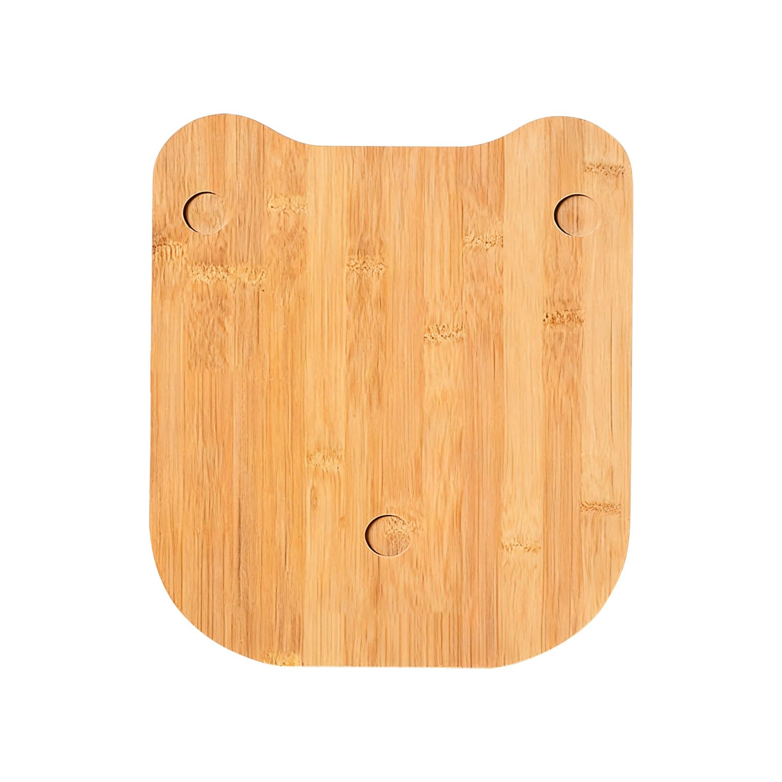 Elnwnnkc Robust Wooden Sliding Base with Secure Hold Design for Multi Function Food Processor and Mixing Appliance Accuracy Measuring Scale Protector