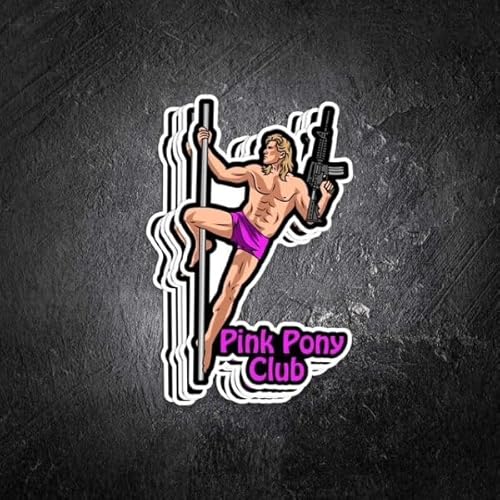 PatchOps Pink Pony Club Vinyl Decal Sticker