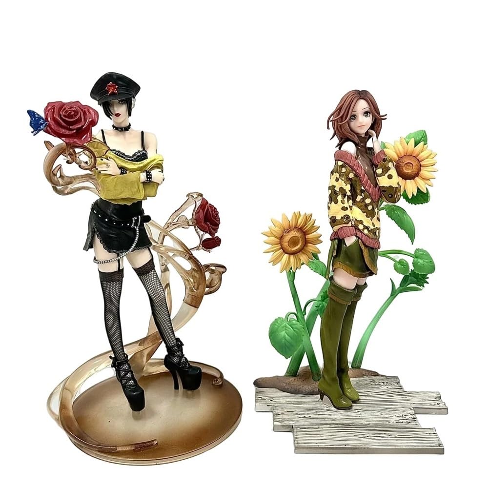 NFsgVCGJFigura Komatsu Nana & Oosaki Nana Figura de Anime/Modelo de Personaje Pintado/Modelo de Juguete/PVC/artículo de colección de Anime 23 cm/9,1 Pulgadas(Colore: Nana Oosaki)