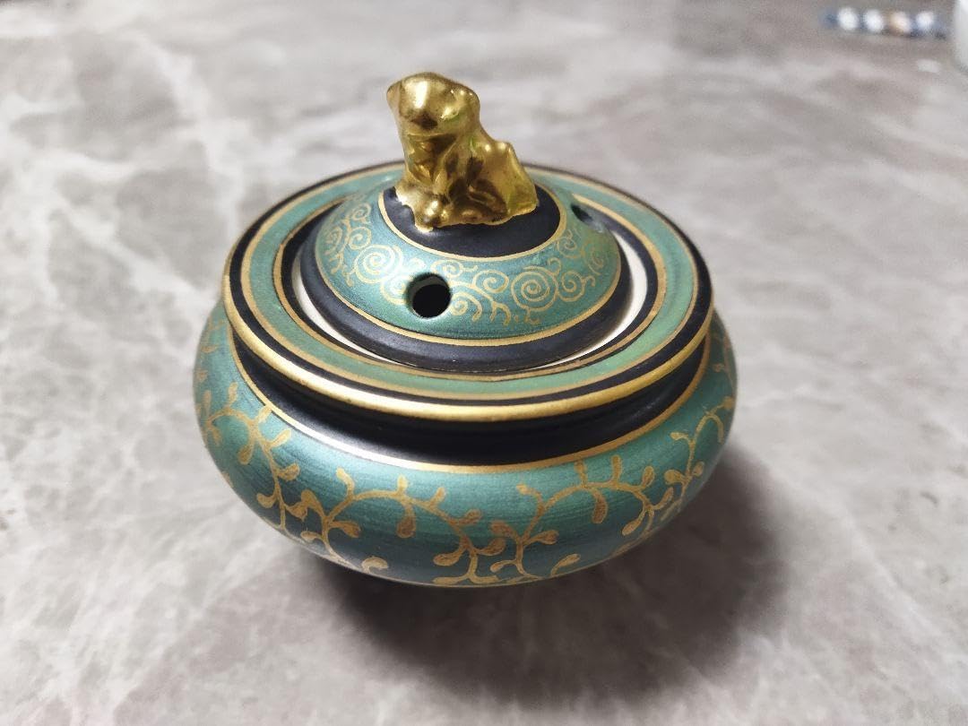 送料込【逢絢亭・新品】茶道具 香合 山中塗 青楓 胡麻竹付 塚本規義 共箱入り 逢絢亭 茶道具 香合 山中塗 青楓 胡麻竹付 塚本規義 共箱入り