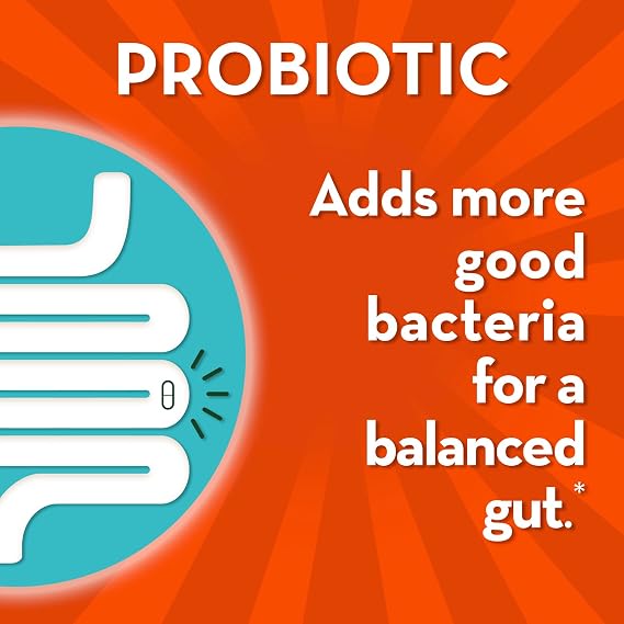 Align Probiotic, Gut Health + Stress Support, with Probiotics for Digestive Health and Ashwagandha to Help Calm Mind and Body*, #1 Doctor Recommended Brand, 21 Capsules