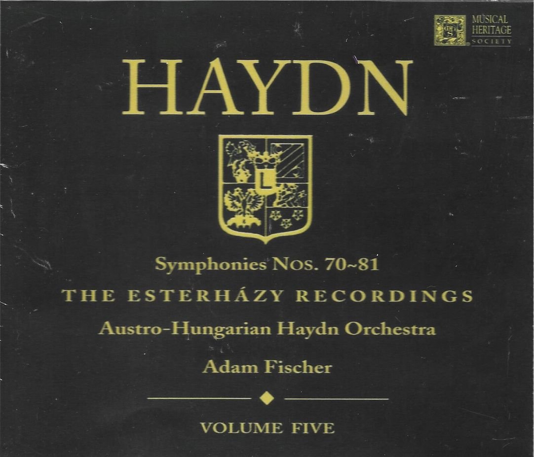 Haydn, Adam Fischer, AustroHungarian Haydn Orchestra, The Esterhazy