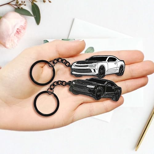 Miniatura 3 de glahorse Llavero Chevy Camaro, accesorios Chevy Camaro 2010-2020