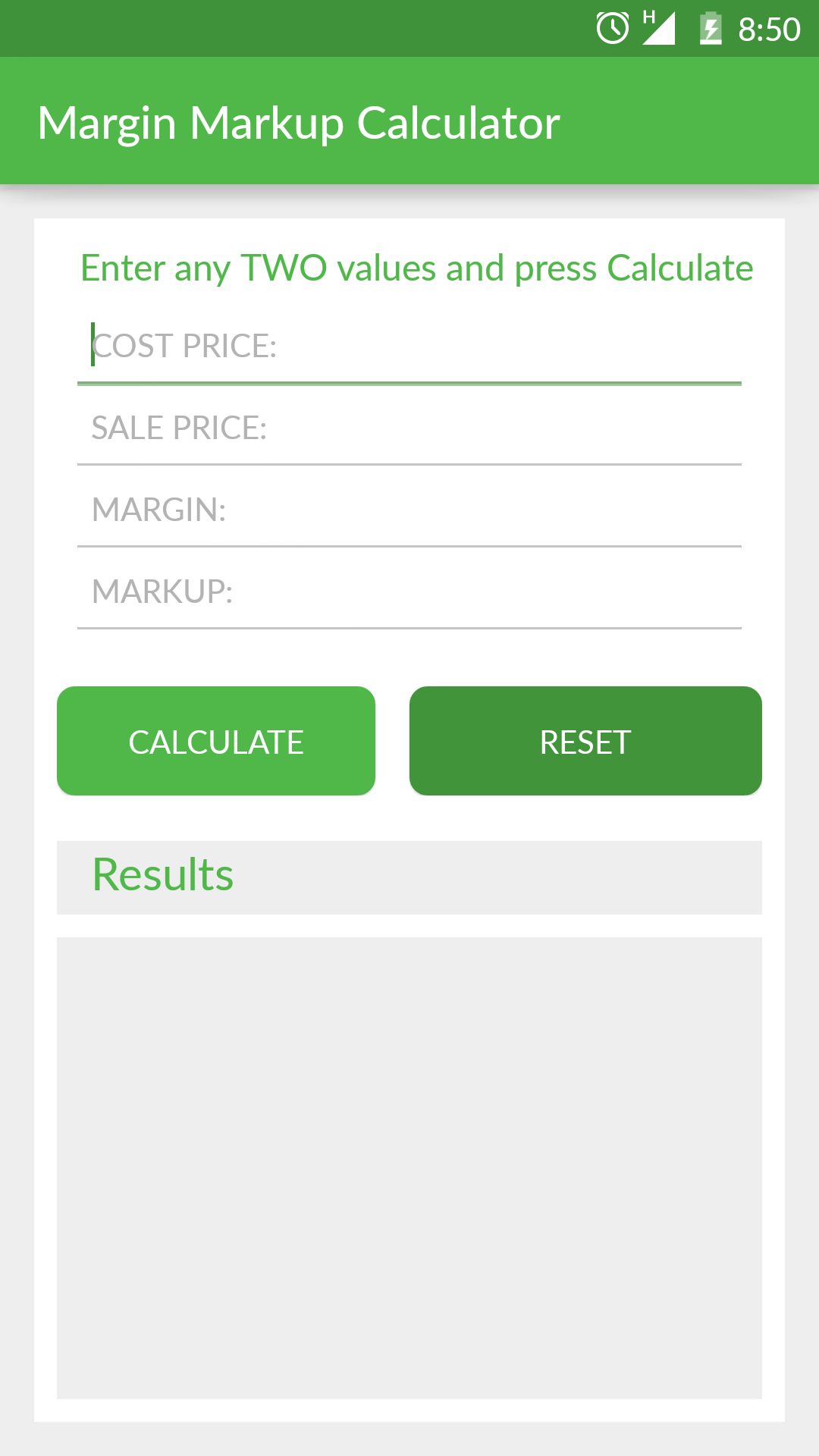 Margin Markup Calculator - App on the Amazon Appstore