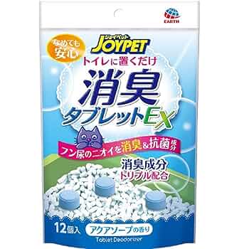 Amazon.co.jp: JOYPET(ジョイペット) 消臭タブレットEX ソープ