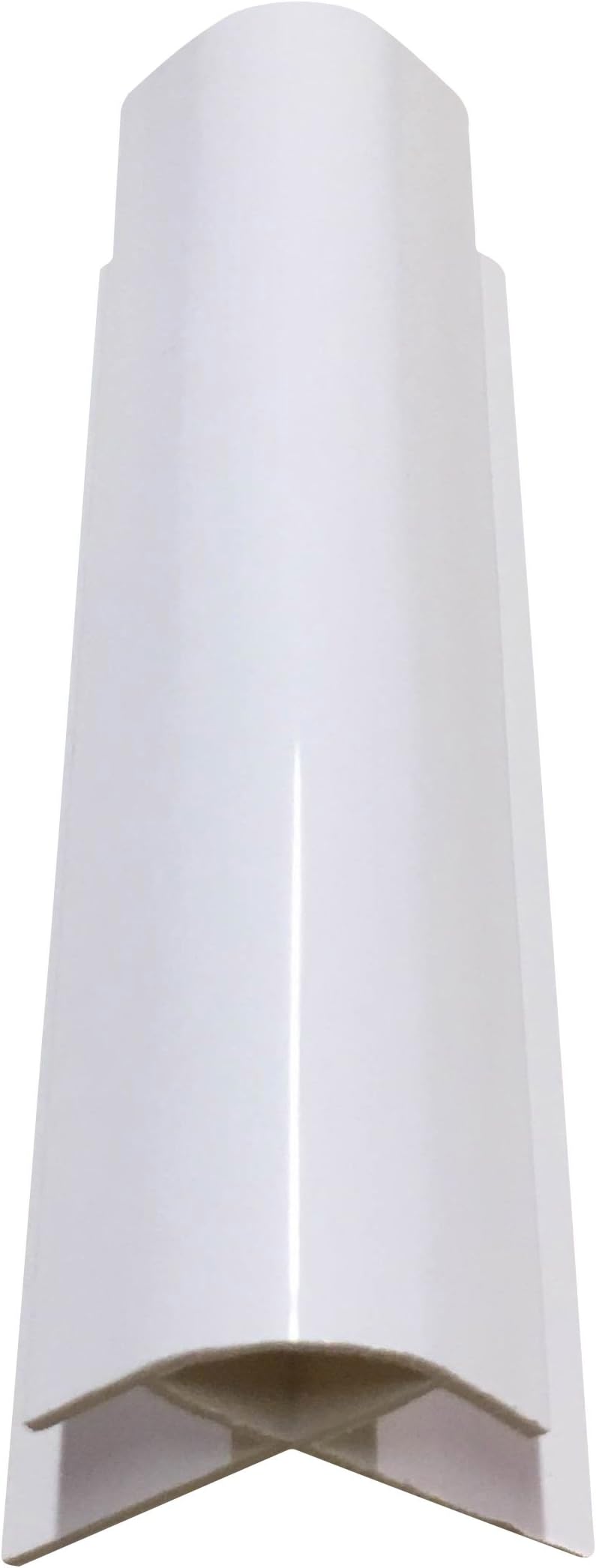 DBS White External Corner Trim for 10mm Shower Wall Panel Bathroom Cladding PVC 2.4m