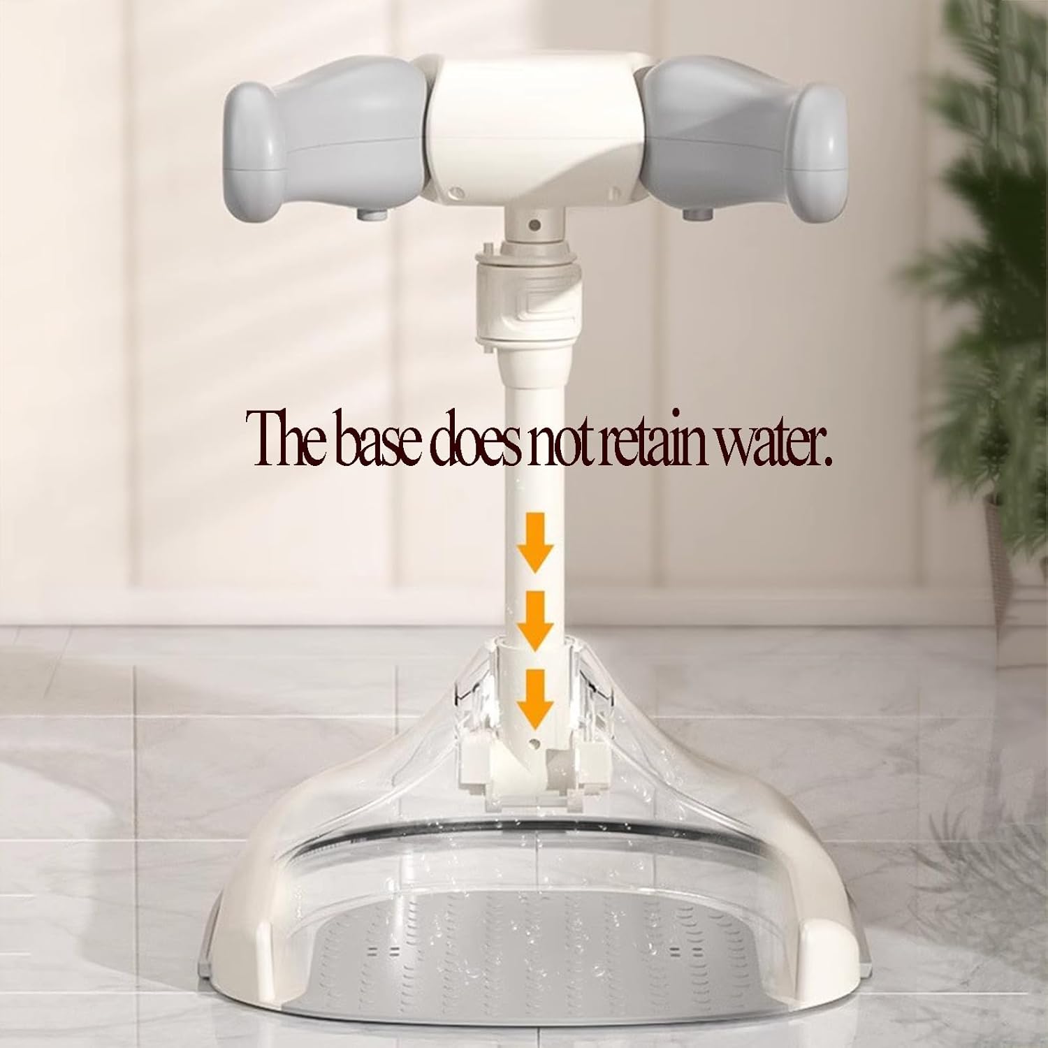 Baby Bathing Stand Stand, Adjustable Height, Anti Slip Toddler Shower Rack, Suitable for Male and Female Infants Aged 6-36 Months