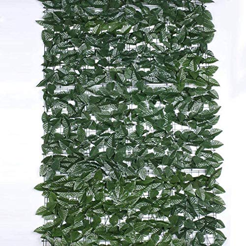 HSWYJJPFB Malla De Ocultacion Jardin Ocultacion Jardin Embellecer Paredes Terrazas Cercas de jardín Cercas Decorativas Seto de Hiedra Artificial Pantalla privada Valla de jardín Fences 0731
