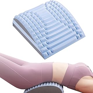 Acemend Refresh - Neck & Back Stretcher, Acemend Neck and Back, Lumbar Soothing Device, Back Stretcher Multi Level Back Cracker, Multi-Level Adjustable Spine Board (1Pcs Blue)