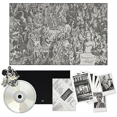 ROSE - First Single Album [-R-] Photobook + Lyrics Paper + Postcard + Polaroid + Sticker Set + CD + 2 Extra Photocards
