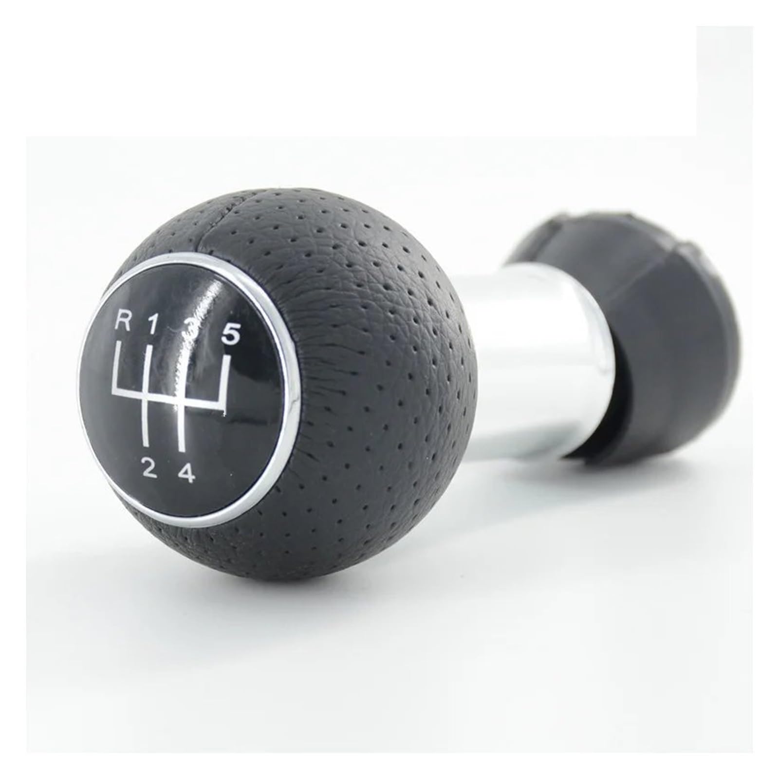 Upgrade Gear Shifter Knob For A3 S3 8L 2001 2002 2003 Black/Silver