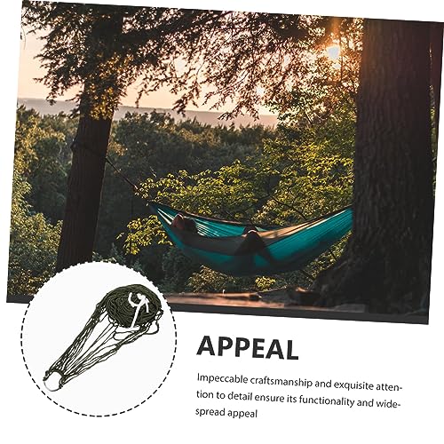 Yardenfun 1 Set Hammock Camping Chair Swing Lifts Rope Beach Hammock aldult Tent The Swing Camping Hanging Indoor Swing Chair Bold Hammock Chair seat Swing Cloth Bag Hammock Mesh