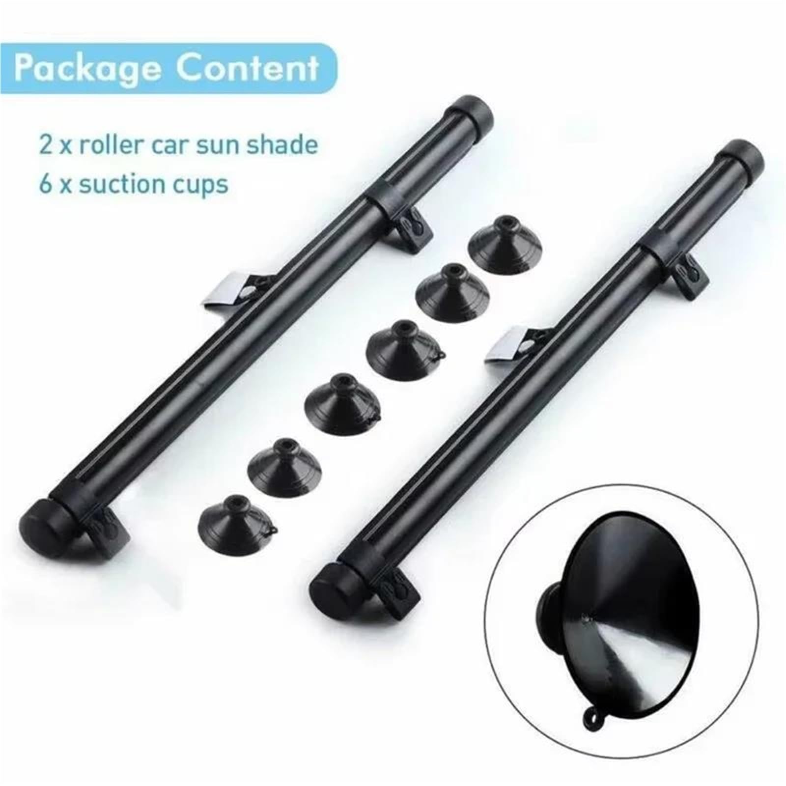 Protezione Accessori Auto Tende A Rullo Parasole Retrattili Con Protezione UV Per Citroen Per Berlingo Per Jumpy Per Picasso Coprisole(40x45 cm)