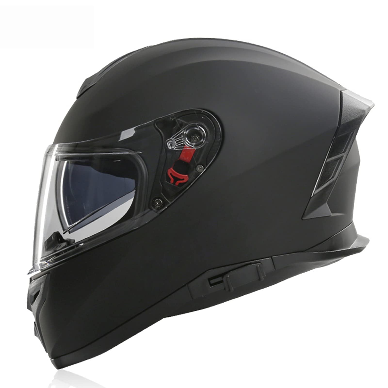Full Face Motorhelm Met Dubbel Vizier, Motor Straat Opklapbare Helm, Sneeuwscooter Bromfiets Crossmotor Racehelm ECE Goedgekeurd, Voor Volwassenen Mannen Vrouwen C,XXL=63-64CM