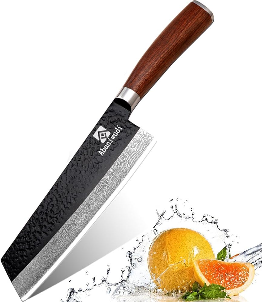Professional Chefโs Knife - VG10 - 7" (183 mm) - Very Sharp- Super Steel 67 Layer- Superb Edge Retention Damascus Knife