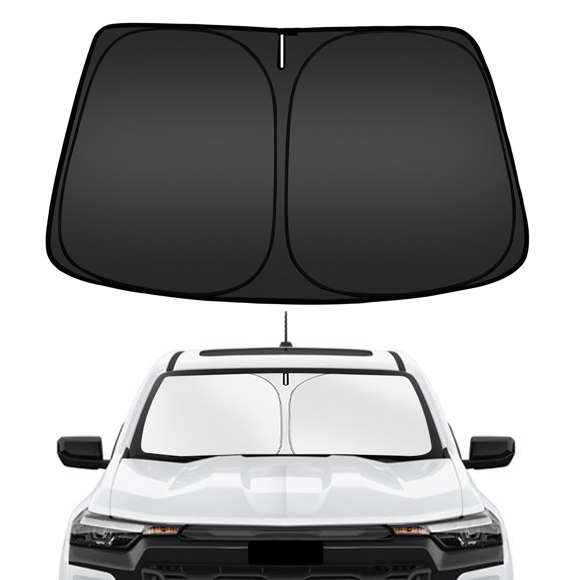 ARISMOTOR Windshield Sun Shade for Chevrolet Chevy Colorado 2023-2026 2027