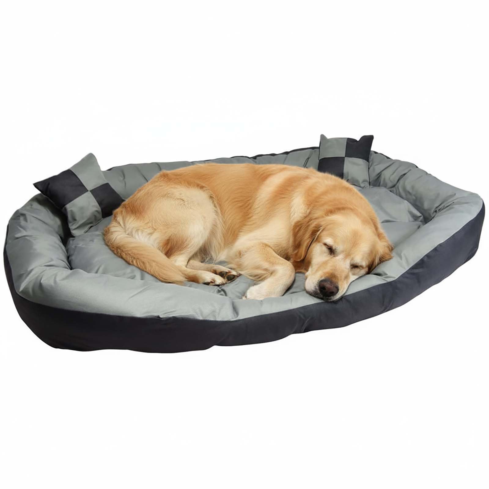 Hossi's Wholesale Hundebett XL 150x120x25cm Grau Hundesofa | Hossi's Wholesale, Wendekissen, Hundekorb, Liegeplatz für große Hunde