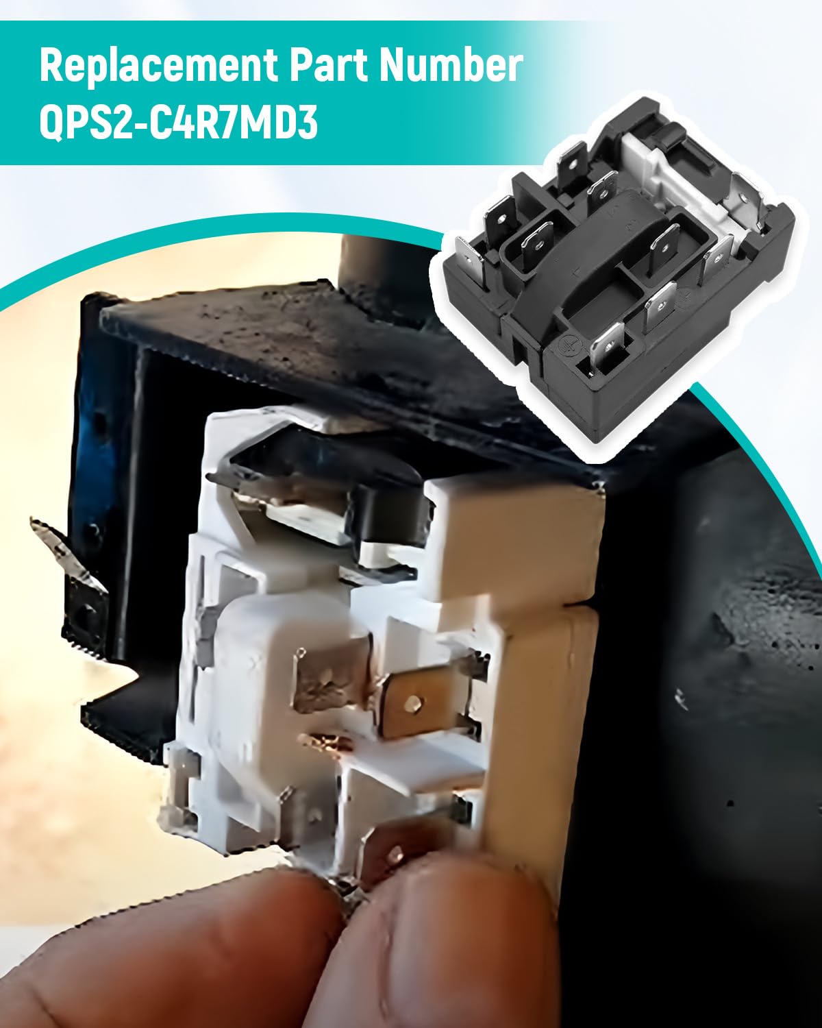 QP3-4.7A-G1 Protezione Sovraccarico Frigorifero + Relè Di - Foto 12