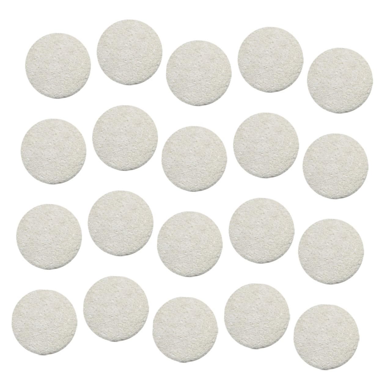 FOMIYES 20Pcs Facial Puff Makeup Remover Pads for Gentle Face Cleansing Portable Wipes for Home and Travel Lightweight and Convenient Cleansing