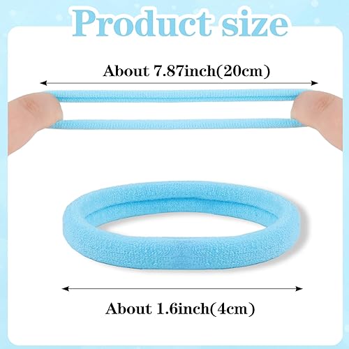 Miniatura 9 de 100 ligas para el cabello, ligas para el cabello sin daños, soportes para cola de caballo, elásticos para el cabello, accesorios para el cabello