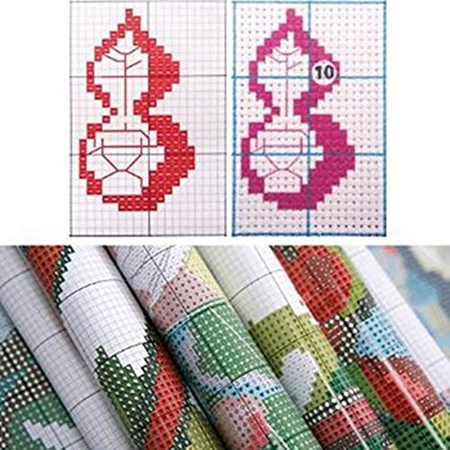 CaptainCrafts New Stamped Cross Stitch Kits Preprinted Pattern Counted Embroidery Starter Kits for Beginner Kids and Adults - Women Playing Pipa (Stamped 11CT)