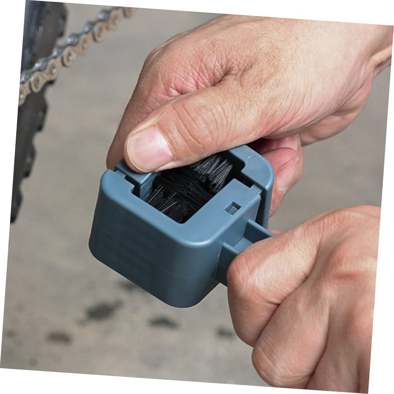 BESTonZON Multi-Function Motorcycle Cleaner Bike Chain Brush Compact Reusable Professional Bike