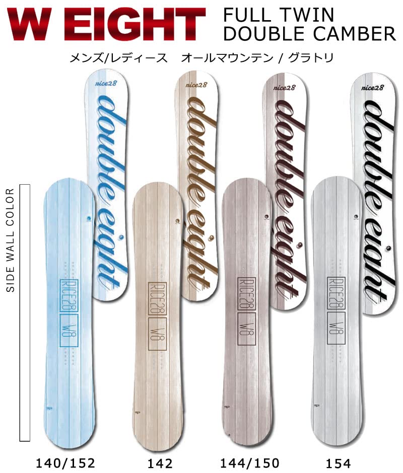 RICE28 ダブルエイト 150 DIVERSE/RT6のWキャンバー版
