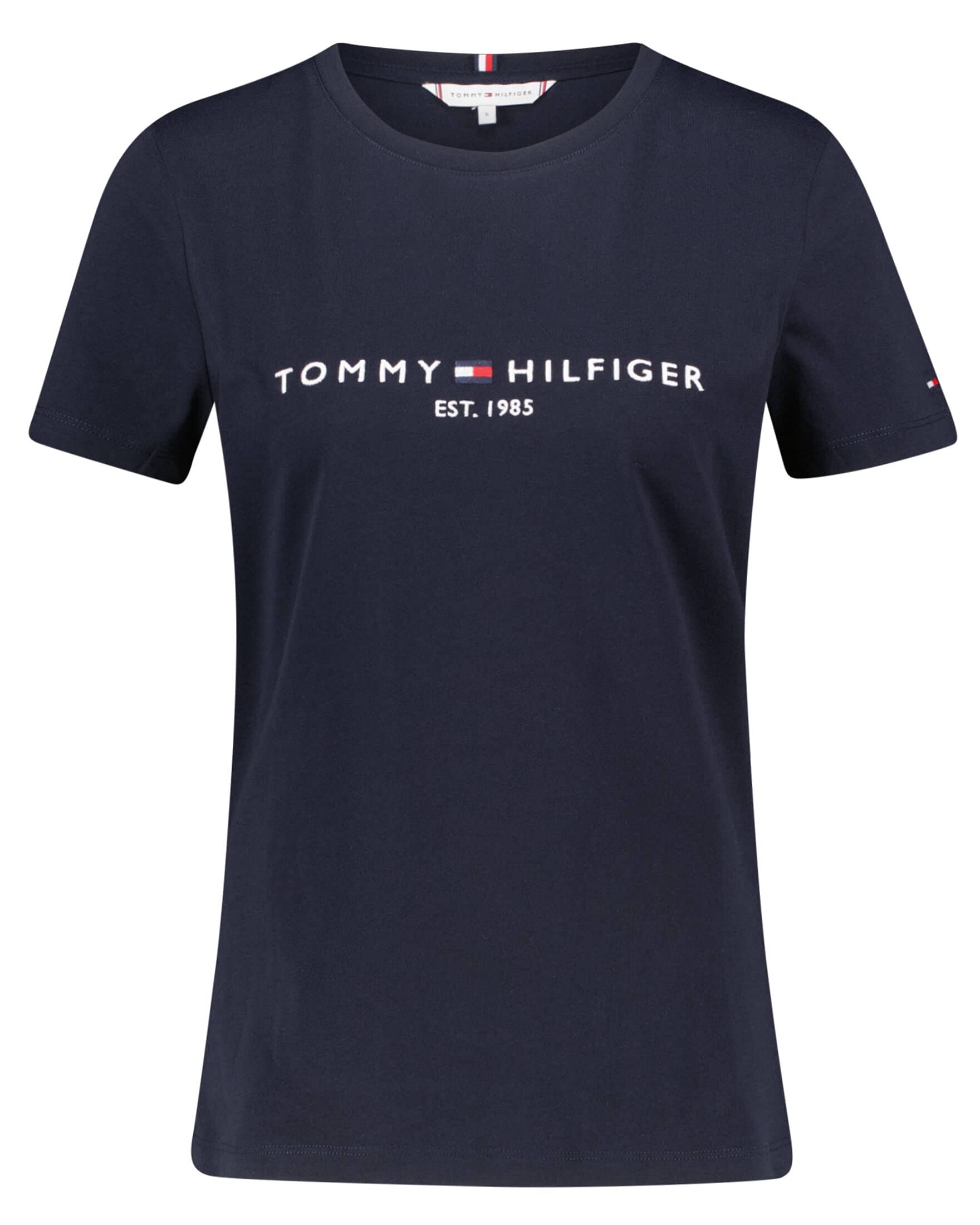 Tommy Hilfiger Women's Essential T Shirt - Desert Sky Dw5 - 10 (S)