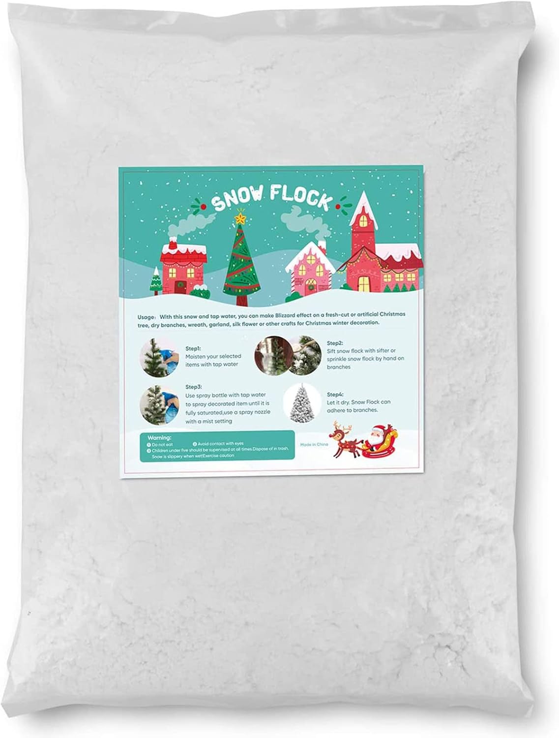 TIME4DEALS Instant Snow Powder 32 Ounces Fake Artificial