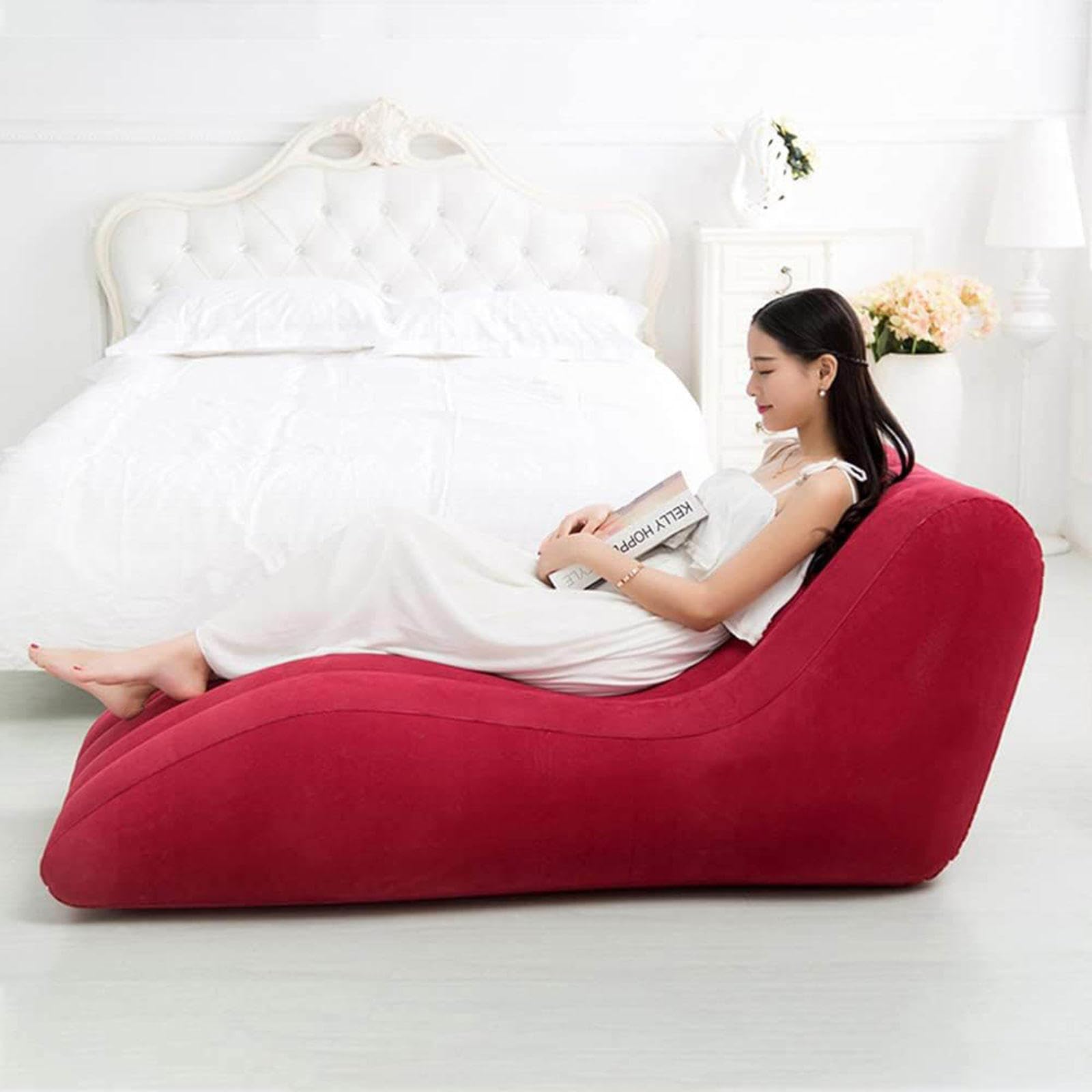 Le Fauteuil Gonflable Gonflable Dégonfle et Pliez Lorsqu'il n'est Pas Utilisé,Sofa1