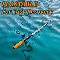 Vista 6 de Gancho de barco para atracar con poste extensible telescópico/ Poste telescópico flotante, duradero, liviano y resistente para gancho de barco