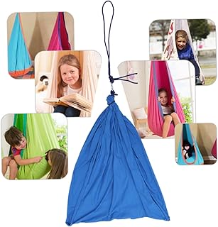 Yardwe Rede Interna Rede Balanço Cadeira Pendurada Para Quarto Rede Rede Yoga Ao Ar Livre Cadeiras Ao Ar Livre Rede Interior Balanço Rede Balanço Abraço Rede Tenda