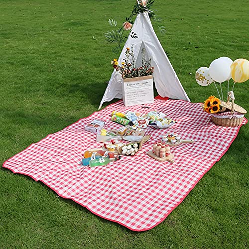 Couverture de plage jaune pliable et imperméable pour camping